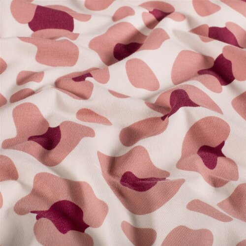 Baumwolljersey Leo - hellrosa/altrosa