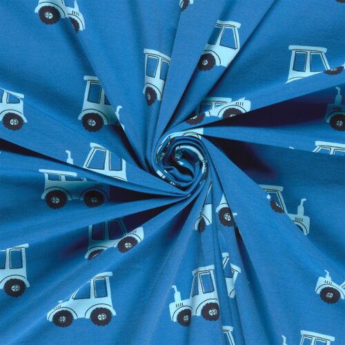 Baumwolljersey Trecker - indigo