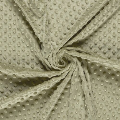 Minky Fleece *Marie* Uni - hellsalbei