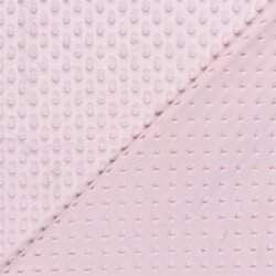 Minky Fleece *Marie* Uni - hellrosa