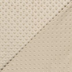 Minky Fleece *Marie* Uni - hellbeige