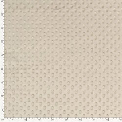 Minky Fleece *Marie* Uni - hellbeige