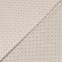 Minky Fleece *Marie* Uni - cremebeige