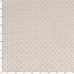 Minky Fleece *Marie* Uni - cremebeige