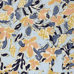 Baumwollsatin Blumen