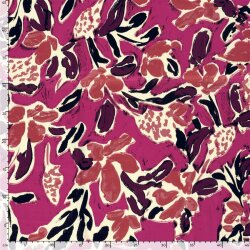 Baumwollsatin Blumen
