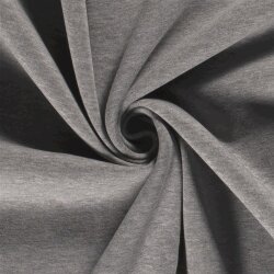 Winter sweat *Marie* brushed heavy quality - light grey mottled