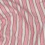 Musselin Streifen - pink/creme