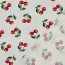 Baumwolljersey Digital Kirschen - altweiß