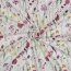 Baumwollvoile Digital Blumen - weiß