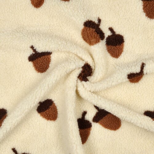 Teddystoff Eichel - creme