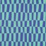 Baumwolle Organic Jennifer Bouron Streifenreihen - blau/mint
