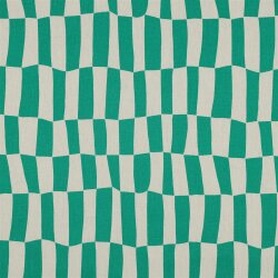 Baumwollpopeline Organic Jennifer Bouron Streifenreihen -...