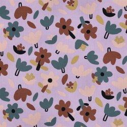 Baumwollpopeline Organic Jennifer Bouron bunte...