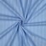 Baumwollvoile Lurex Streifen - hellblau