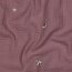 Musselin Bestickt Mond und Sterne - altmauve