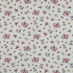 Baumwollpopeline kleine Blumensträuße -...