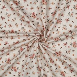 Baumwollpopeline kleine Blumensträuße -...