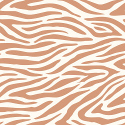 Terry Crêpe Zebrastreifen - altlachs