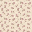 Baumwolljersey Blumenregen - cremebeige