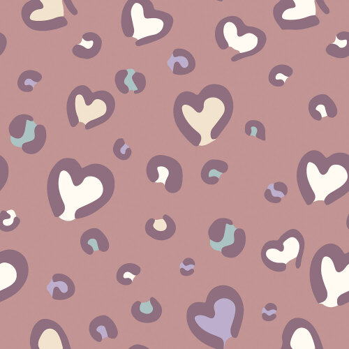 French Terry Herzen - altmauve