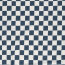 French Terry Digital Bio~Organic Schachbrett - stahlblau