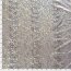 Foil jersey snake pattern - silver