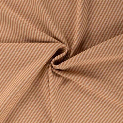 Cotton jersey stripes 1mm - red
