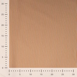 Cotton jersey stripes 1mm - red