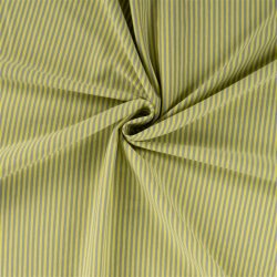 Cotton jersey stripes 1mm - red