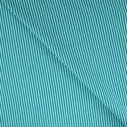 Cotton jersey stripes 1mm - red