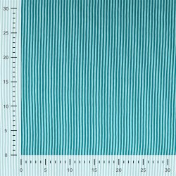 Cotton jersey stripes 1mm - red