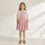 Cotton jersey stripes 1mm - red