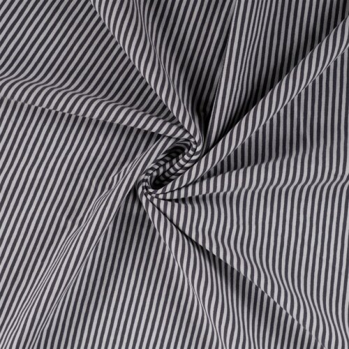 Cotton jersey stripes 1mm - red