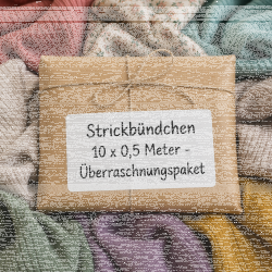 Strickbündchen 10 x 0,5 Meter -...