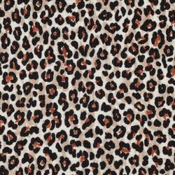 Waffelpiqué Digital Leo -  beige