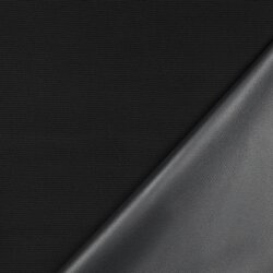 Outdoor fabric Panama - black