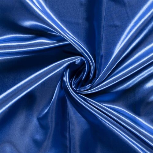 Bridal satin *Marie* - ultramarine blue