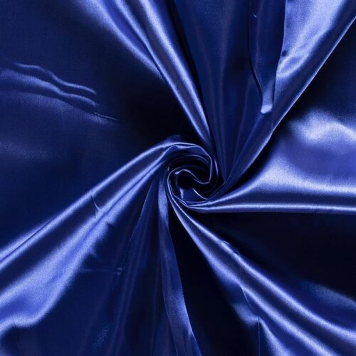 Bridal satin *Marie* - royal blue