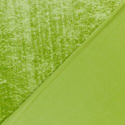Pannesamt *Marie* Uni - limette