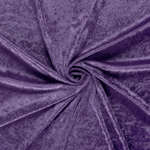 Pannesamt *Marie* Uni - violett
