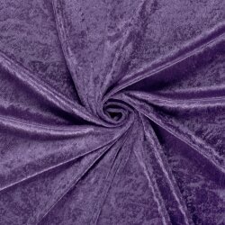 Pannesamt *Marie* Uni - violett