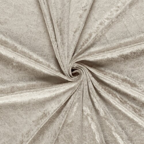 Pannesamt *Marie* Uni - hellbeige