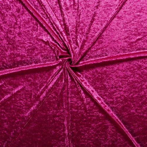 Pannesamt *Marie* - dunkelpink