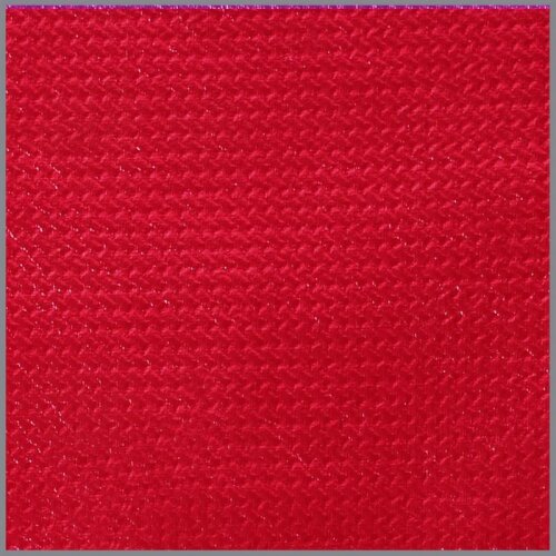 Structure foil jersey metallic red