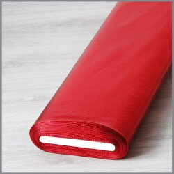 Structure foil jersey metallic red