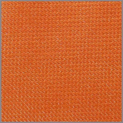 Structure foil jersey orange métallisé