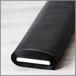 Structure foil jersey metallic black