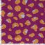 Teddystoff Leotupfen - fuchsia/orange