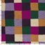 Teddystoff buntes Schachbrettmuster - fuchsia